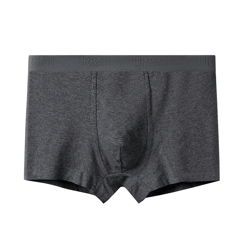 Summer Breathable Plus Size Boys Pure Cotton Boxer Briefs Head