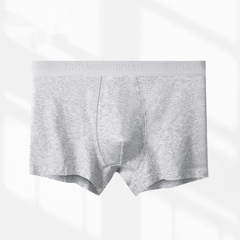 Summer Breathable Plus Size Boys Pure Cotton Boxer Briefs Head